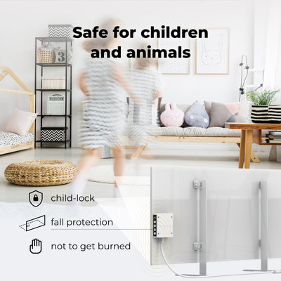 Aeno Premium Eco Smart Heater White