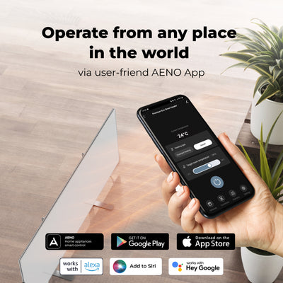 Aeno Premium Eco Smart Heater White