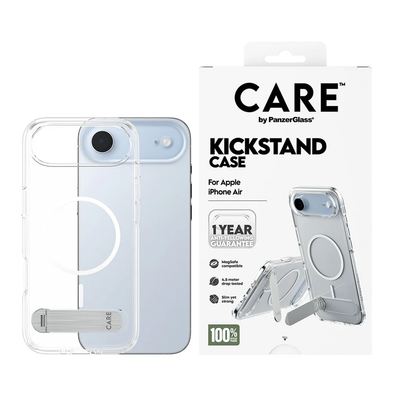 PanzerGlass CARE by Case w/Kickstand & MagSafe iPhone Air Clear