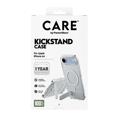 PanzerGlass CARE by Case w/Kickstand & MagSafe iPhone Air Clear