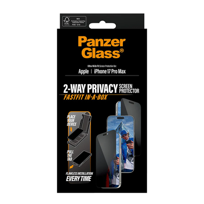 PanzerGlass FastFit Glass iPhone 17 Pro Max