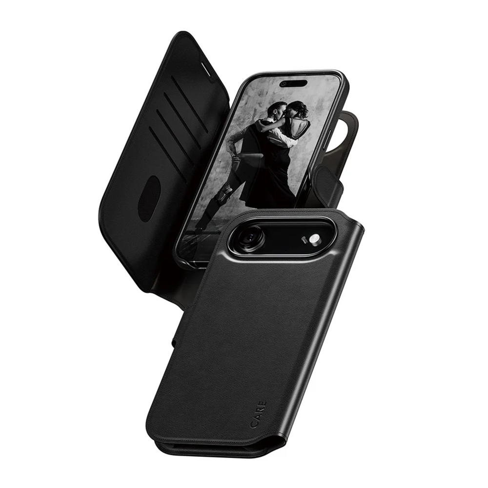PanzerGlass CARE 2IN1 Wallet Case iPhone Air Black