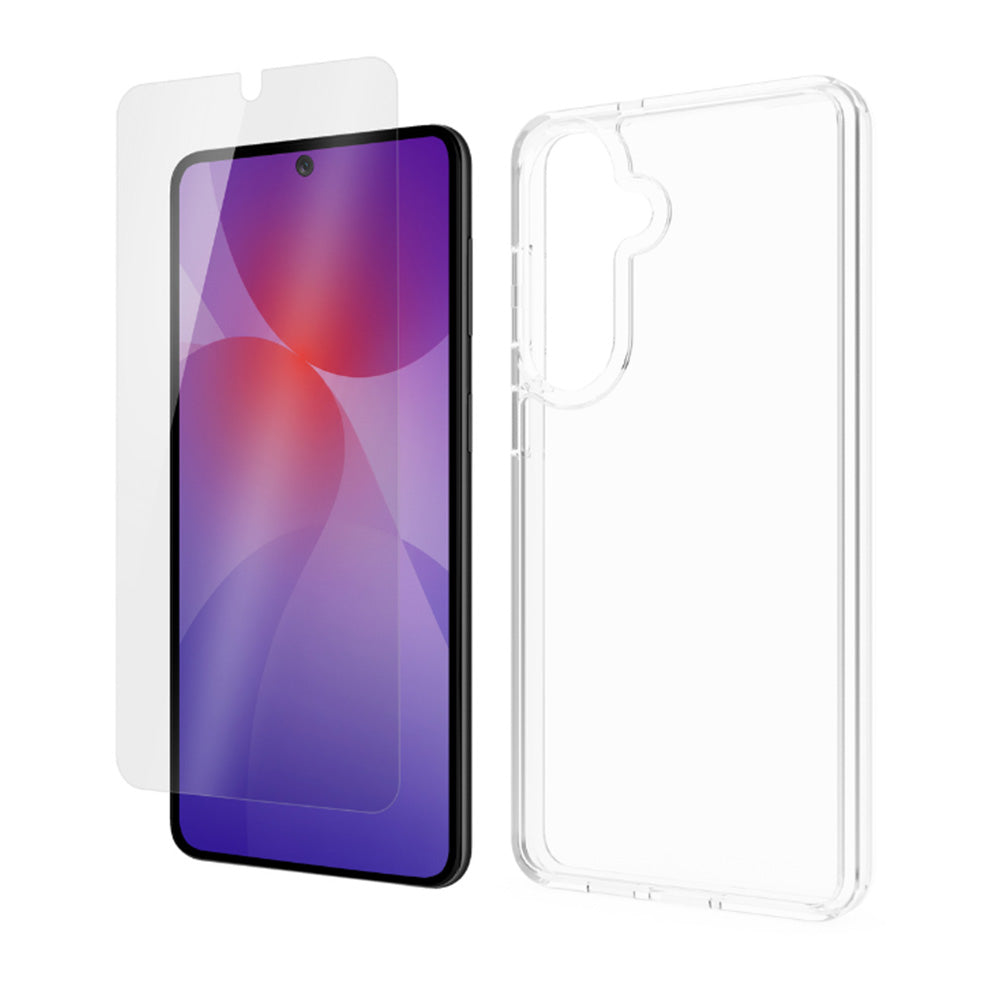 QDOS Dual Defence+ Bundle For Samsung Galaxy S26+ Clear