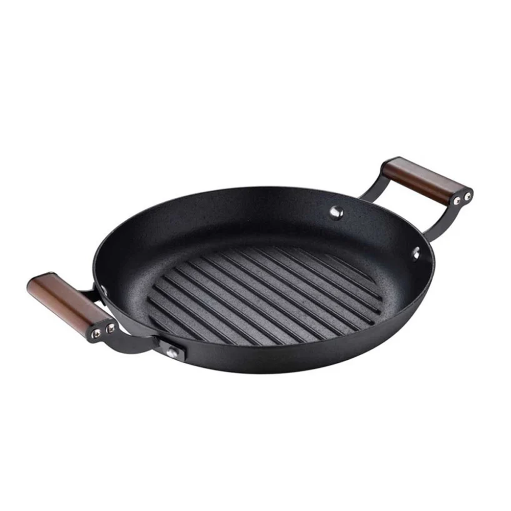 MasterPro Round Grill Plate 28X38X5 cm