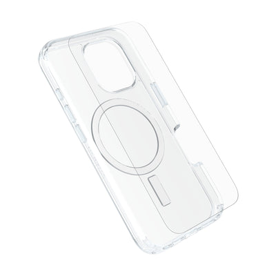 OtterBox KIT for iPhone 16 Pro Max - Symmetry+ Clear Cover with MagSafe / Glass Screen Protector / 30W Charger
