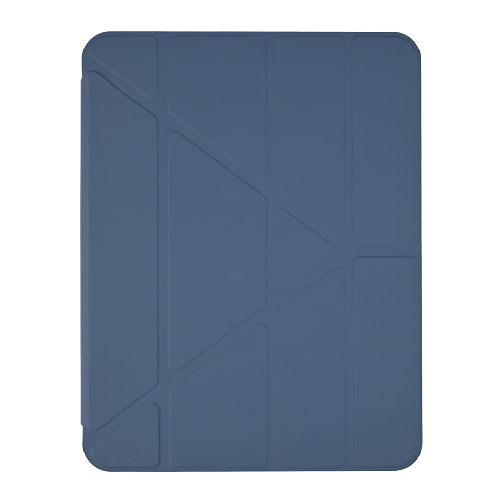 Pomologic Origami Case with Pencil Holder for iPad 10.9 Clear/Navy