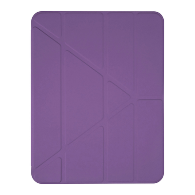 Pomologic Origami Case with Pencil Holder for iPad 10.9 Clear/Purple