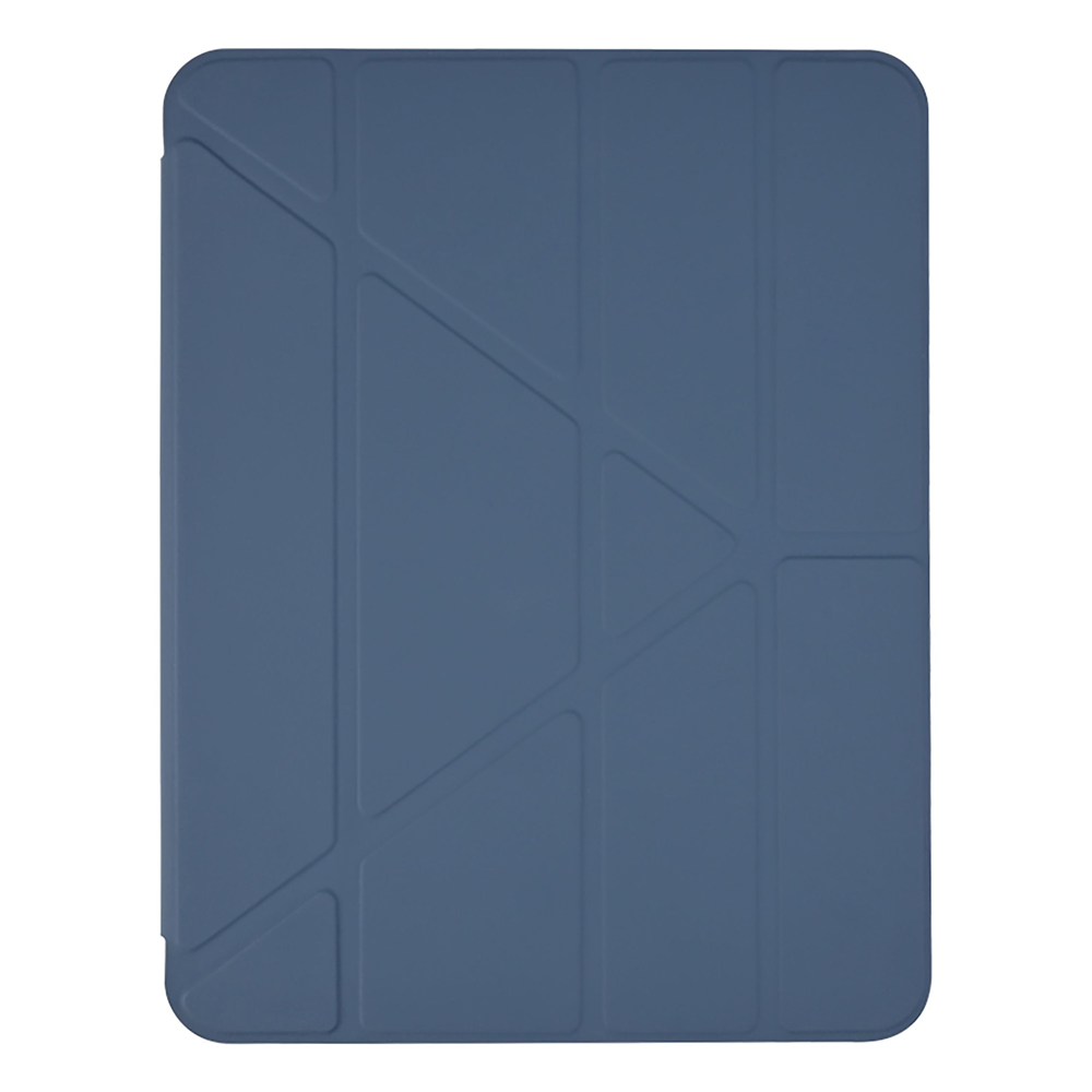 Pomologic Origami Case with Pencil Holder iPad Air 11 Clear/Navy