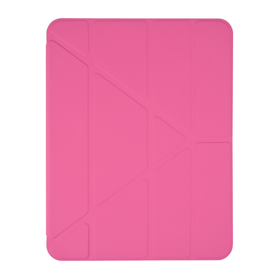 Pomologic Origami Case with Pencil Holder iPad Air 11 Clear/Pink