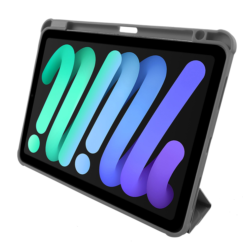 Pomologic Origami Case with Pencil Holder for iPad 10.9 Clear/Grey