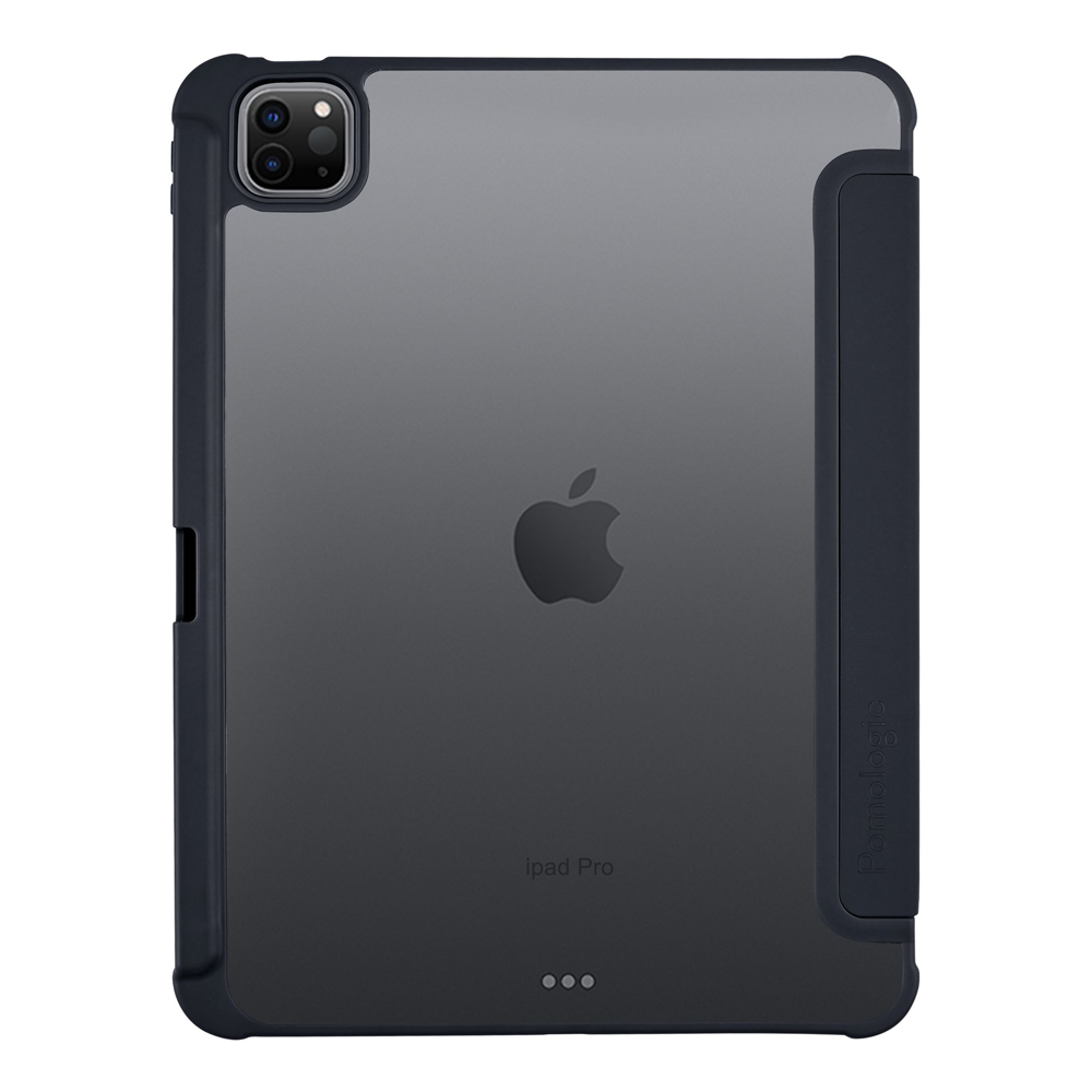 Pomologic Origami Case with Pencil Holder iPad Pro 11 Clear/Black