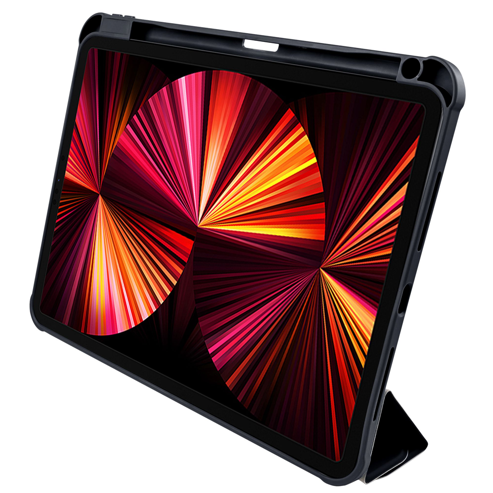 Pomologic Origami Case with Pencil Holder iPad Pro 11 Clear/Black