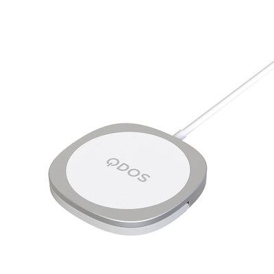 QDOS PowerSnap With Stand MagSafe Wireless Charger - White