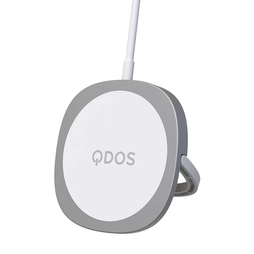 QDOS PowerSnap With Stand MagSafe Wireless Charger - White