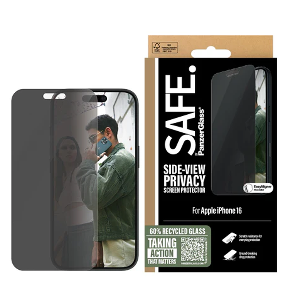 PanzerGlass SAFE Privacy Screen Protector Apple iPhone 16