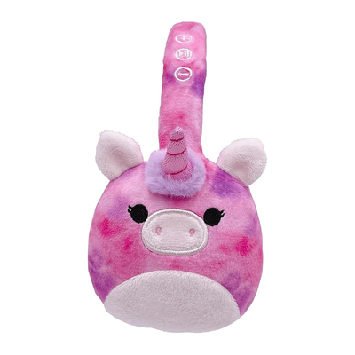 Squishmallows Lola The Unicorn Plush Bluetooth Headphones