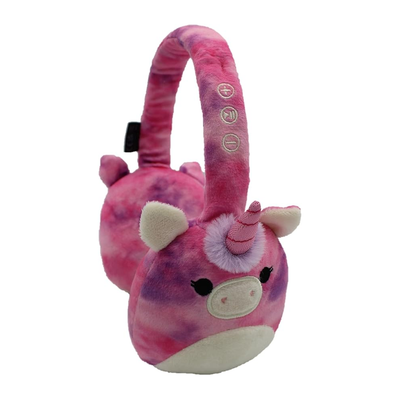 Squishmallows Lola The Unicorn Plush Bluetooth Headphones