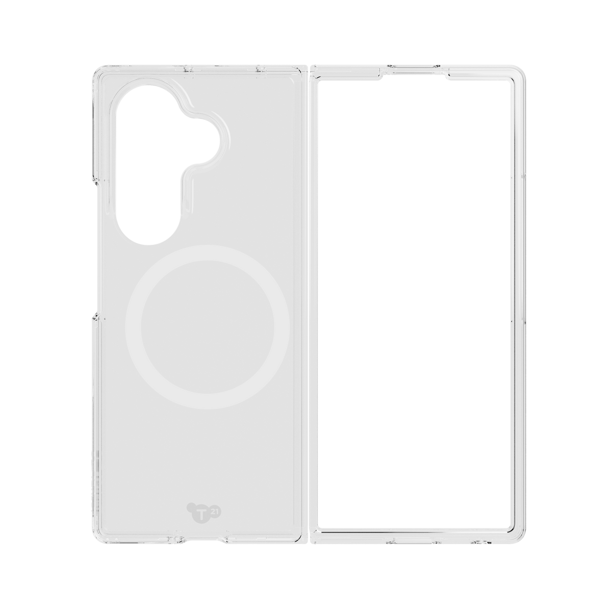Tech21 EvoClear w/Magnet for Samsung Z Fold7 Clear