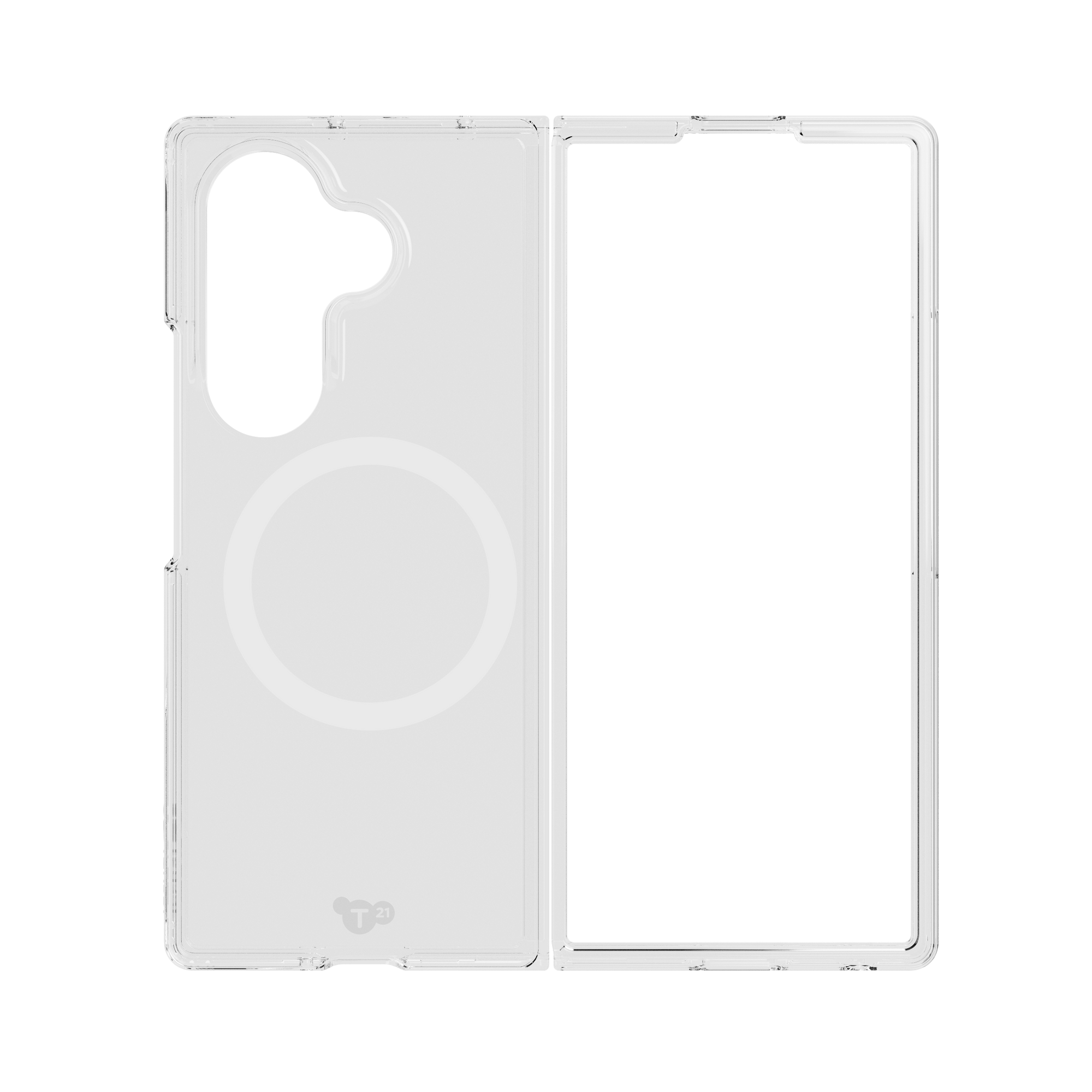 Tech21 EvoClear w/Magnet for Samsung Z Fold7 Clear