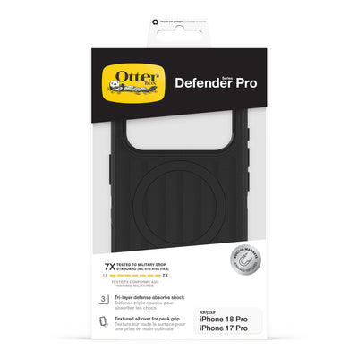 photo of OtterBox Defender MagSafe Case iPhone 18 Pro/17 Pro Black box