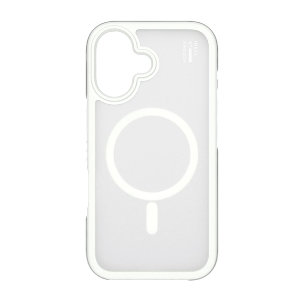 iDeal of Sweden Bumper Case for iPhone 16- White