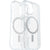 OtterBox Symmetry Clear Cover with MagSafe for iPhone 16 - Clear