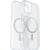 OtterBox Symmetry Clear Cover with MagSafe for iPhone 16 Plus - Clear/Stardust