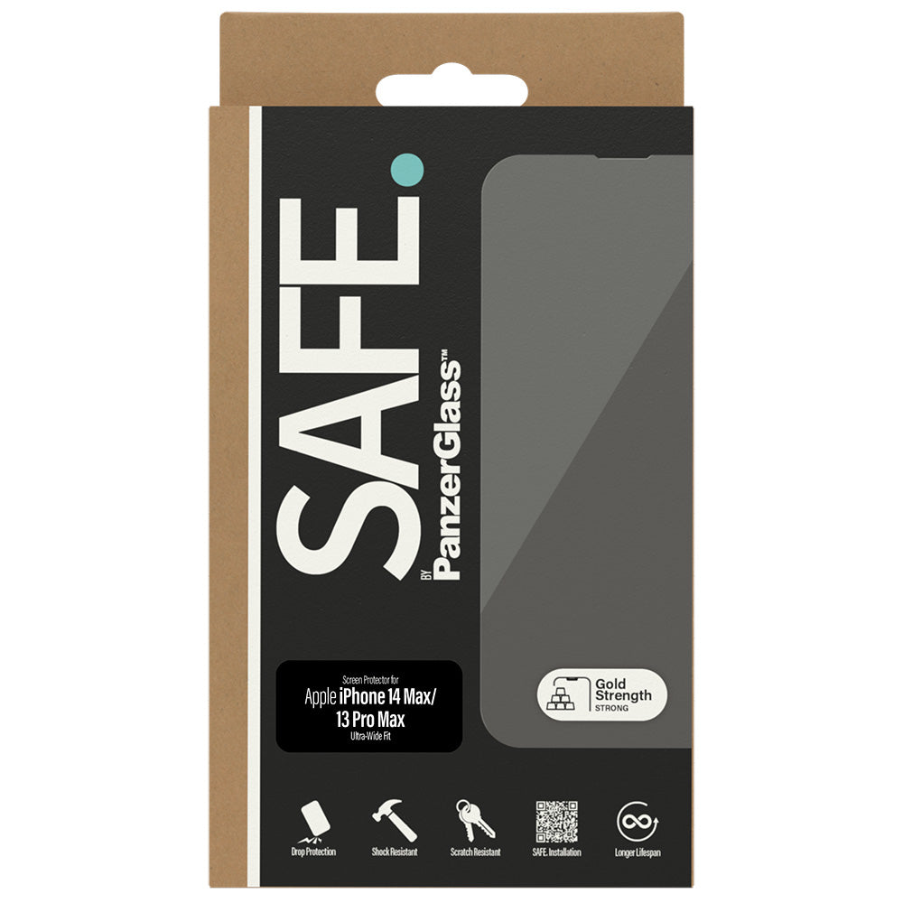 PanzerGlass Safe Screen Protector for iPhone 14 Plus/13 Pro Max - Clear